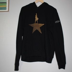 Black and Gold Hamilton Hoodie
